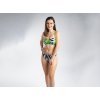 Dámské plavky dvoudílné - Zebra bandeau