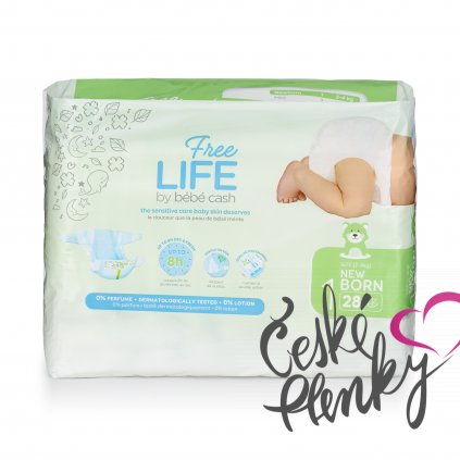 BébéCash Premium Newborn (2 - 4 kg, 28 ks)