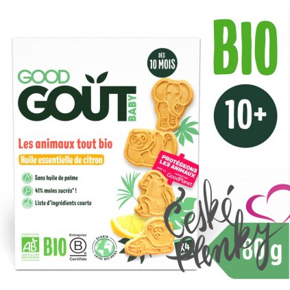 Good Gout BIO Citronová zvířátka (80 g)