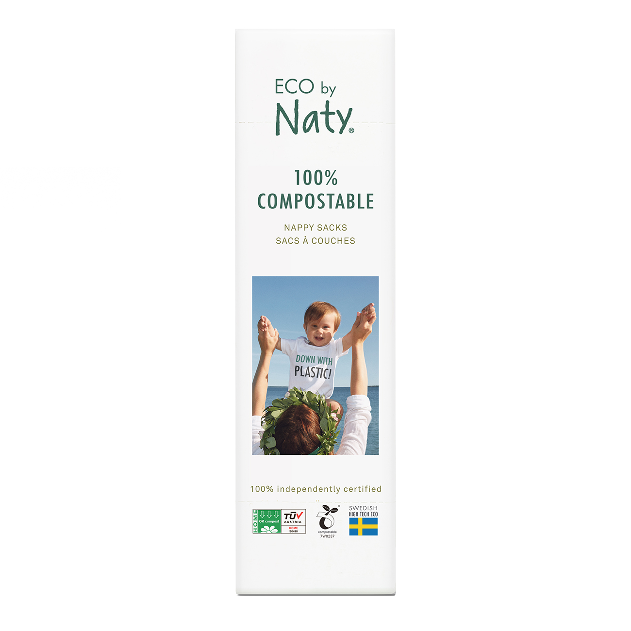 Eco Naty Sáčky na použité plenky bez vůně Naty (50 ks)