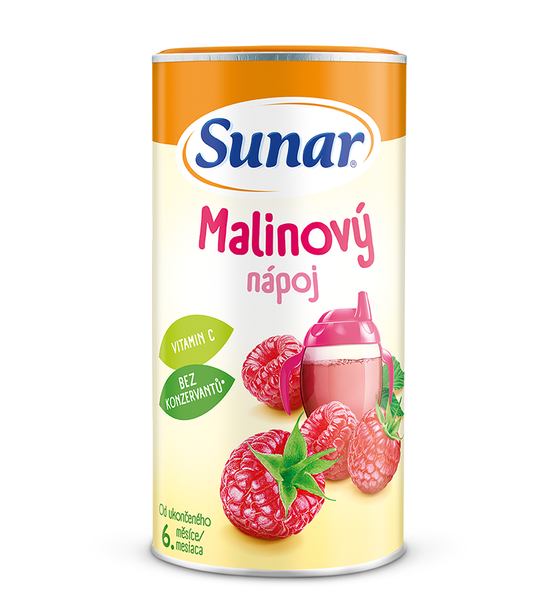 Sunar rozpustný nápoj 200g - Malinový