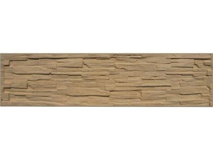 Jednostranný betonový panel, štípaný kámen - pískovec