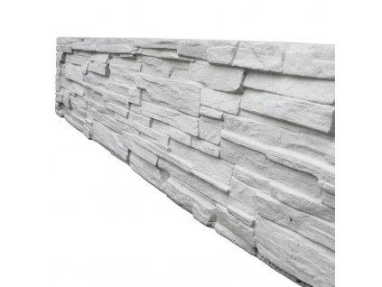 Betonový, dvoustranný panel EXCLUSIVE, štípaný kámen - přírodní 