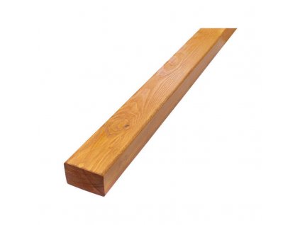 Smrkový hranol s lazurou modřín 