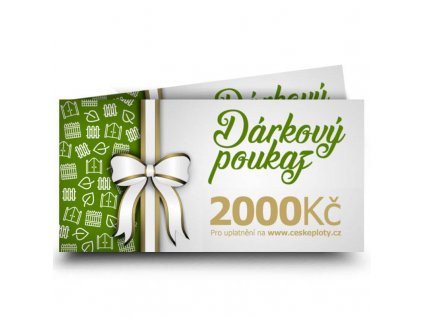 Dárkový poukaz na ploty a příslušenství 
