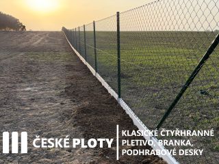 🚧 DALŠÍ VELKÁ REALIZACE JE ÚSPĚŠNĚ ZA NÁMI 🚧 Tentokrát jsme instalovali 197 metrů klasického čtyřhranného pletiva,...