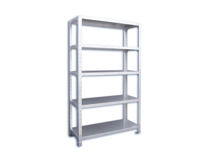 Nerezový regál gastro Biedrax 40 x 76 x 160 cm, 5 polic x 100 kg