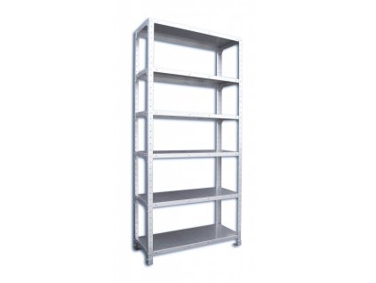 Nerezový regál gastro Biedrax 40 x 96 x 200 cm, 6 polic x 100 kg