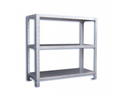 Nerezový regál gastro Biedrax 40 x 96 x 120 cm, 3 police x 100 kg