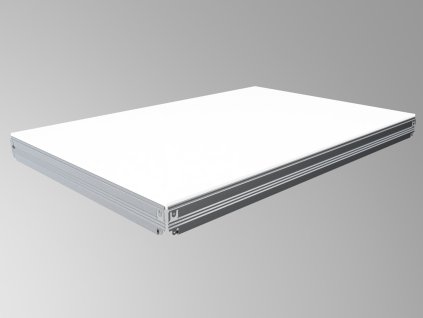 64907 4 patro k regalu s bilou lamino polici 35 x 90 cm zinek 200 kg