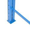 Profesionální regál Biedrax základní 60 x 100 x 300 cm, 2 police - nosnost 350 kg/police, modrý