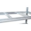 Kovový regál do spíže Biedrax 60 x 120 x 210 cm, pozinkovaný - 5 polic MDF