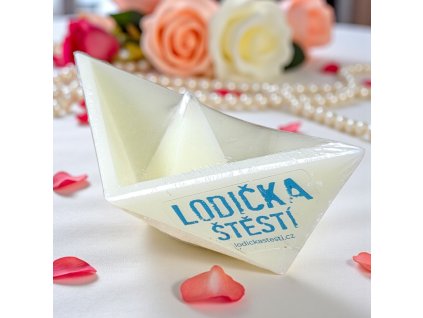Plovoucí svíčka - Lodička štěstí velká -balená