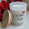 Vonná sojová svíčka - svíčka pro Tebe