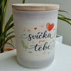 Vonná sojová svíčka - svíčka pro Tebe