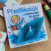 Plovoucí svíčka v kartičce - Předškolák