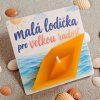 Plovoucí svíčka v kartičce - malá lodička, velká radost