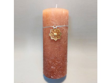 svíčka válec měděná1295