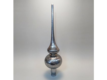 špice stříbrná, lak