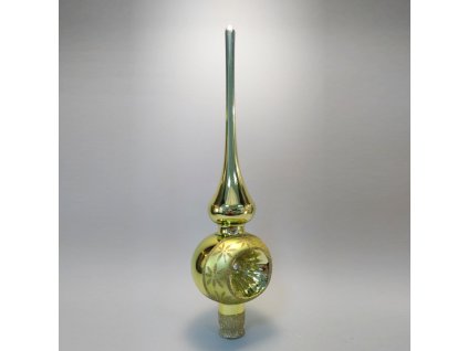 špice žlutá, retro 1