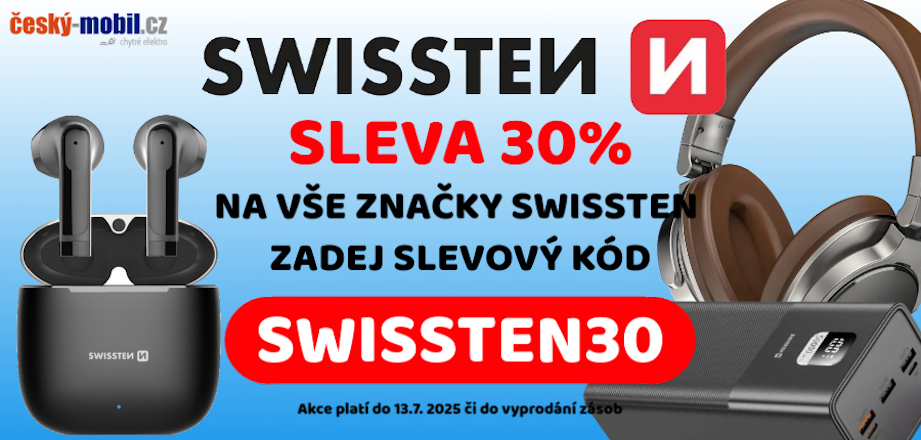 Akce SWISSTEN -30%