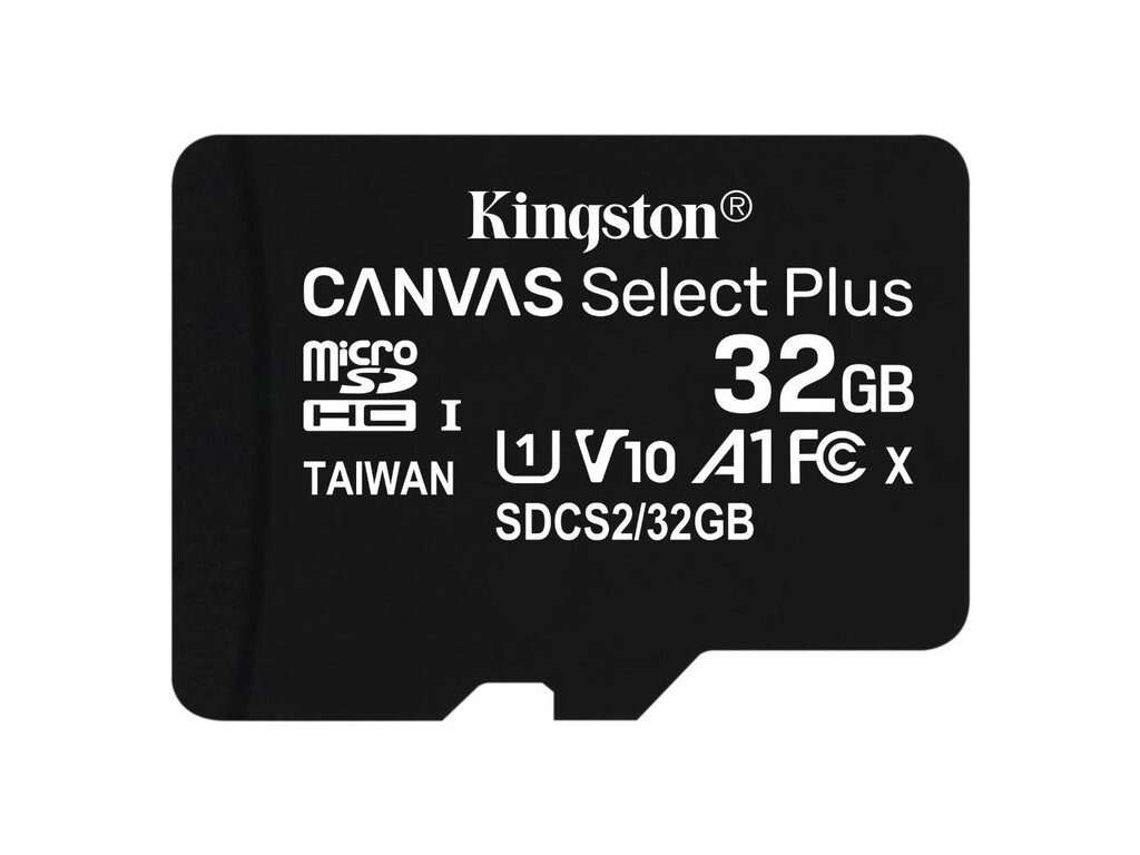 Kingston Canvas Select Plus A1/micro SDHC/32GB/100MBps/UHS-I U1 / Class 10