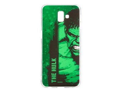 MARVEL Hulk 001 Zadní Kryt pro Samsung J610 Galaxy J6+ Green