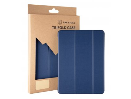 Tactical Book Tri Fold Pouzdro pro Samsung T220/T225 Galaxy Tab A7 Lite 8.7 Blue