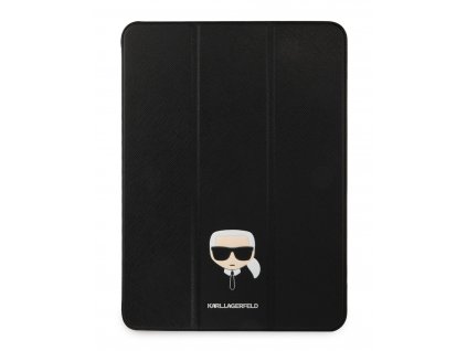 Karl Lagerfeld KLFC11OKHK Head Saffiano Pouzdro pro iPad Pro 11 Black