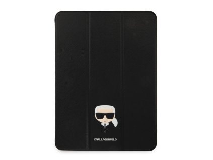 Karl Lagerfeld KLFC12OKHK Head Saffiano Pouzdro pro iPad Pro 12.9 Black