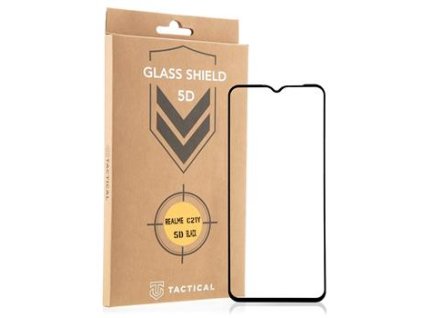 Tactical Glass Shield 5D sklo pro Realme C21Y/C25Y Black