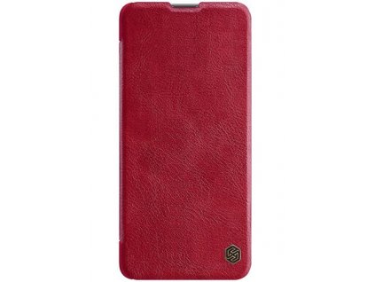 Nillkin Qin Book Pouzdro pro Xiaomi Redmi Note 11 5G/Poco M4 Pro Red