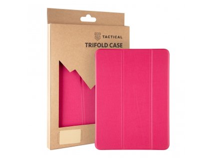 Tactical Book Tri Fold Pouzdro pro Samsung X200/X205 Galaxy Tab A8 10.5 Pink
