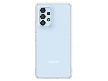 EF-QA536TTE Samsung Soft Clear Kryt pro Galaxy A53 5G Transparent