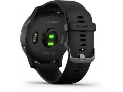 Garmin Vívoactive 4 Grey/Black Silicone Band