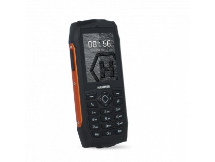 Telefon myPhone Hammer 3 oranžovo-černý