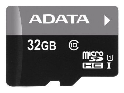 Adata/micro SDHC/32GB/UHS-I U1 / Class 10/+ Adaptér