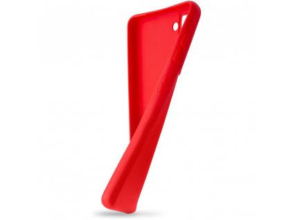 Zadní pogumovaný kryt FIXED Story pro Xiaomi Redmi 10C, červený