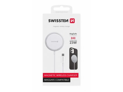 SWISSTEN WIRELESS CHARGER MagPuck (MagSafe compatible)