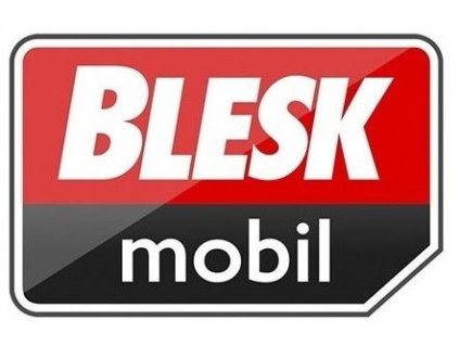 Předplacená SIM karta Blesk Mobil s kreditem 150 Kč, volání 2,50 za minutu, zdarma neomezený přístup