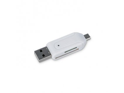 Čtečka paměťových karet USB OTG Forever pro MicroSD a SD