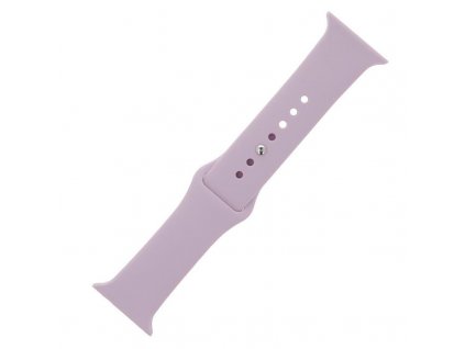Silikonový řemínek S/M pro Apple Watch 38/40/41 mm pudrově růžový