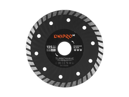 Diamantový kotouč Turbowave 125 22,2 mm Dnipro-M