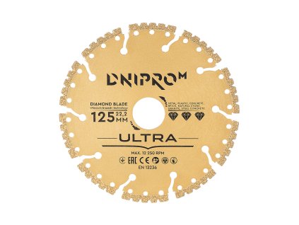 Diamantový kotouč ULTRA 125 22,2 Dnipro-M