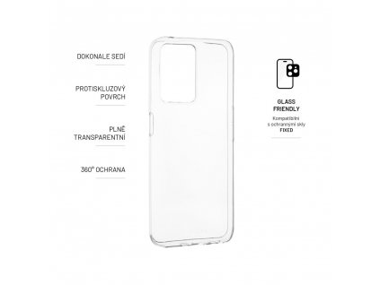 FIXED TPU Gel Case for Realme 9 5G, clear