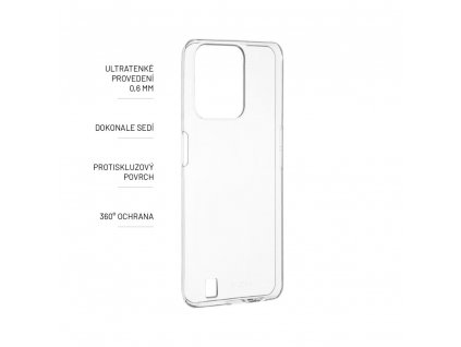 FIXED TPU Gel Case for Realme C31, clear