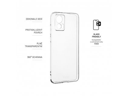 FIXED TPU Gel Case for Motorola Moto Edge 30 Neo, clear