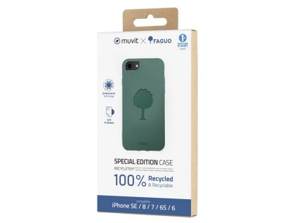 MUVIT Recycletek Faguo iPhone 7/8/SE 2020,Eucalypt