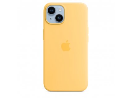 APPLE iPhone 14 Silicone Case with MS - Sunglow