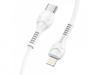 Hoco nabíjecí / datový kabel PD Lightning 1m Trendy bílá